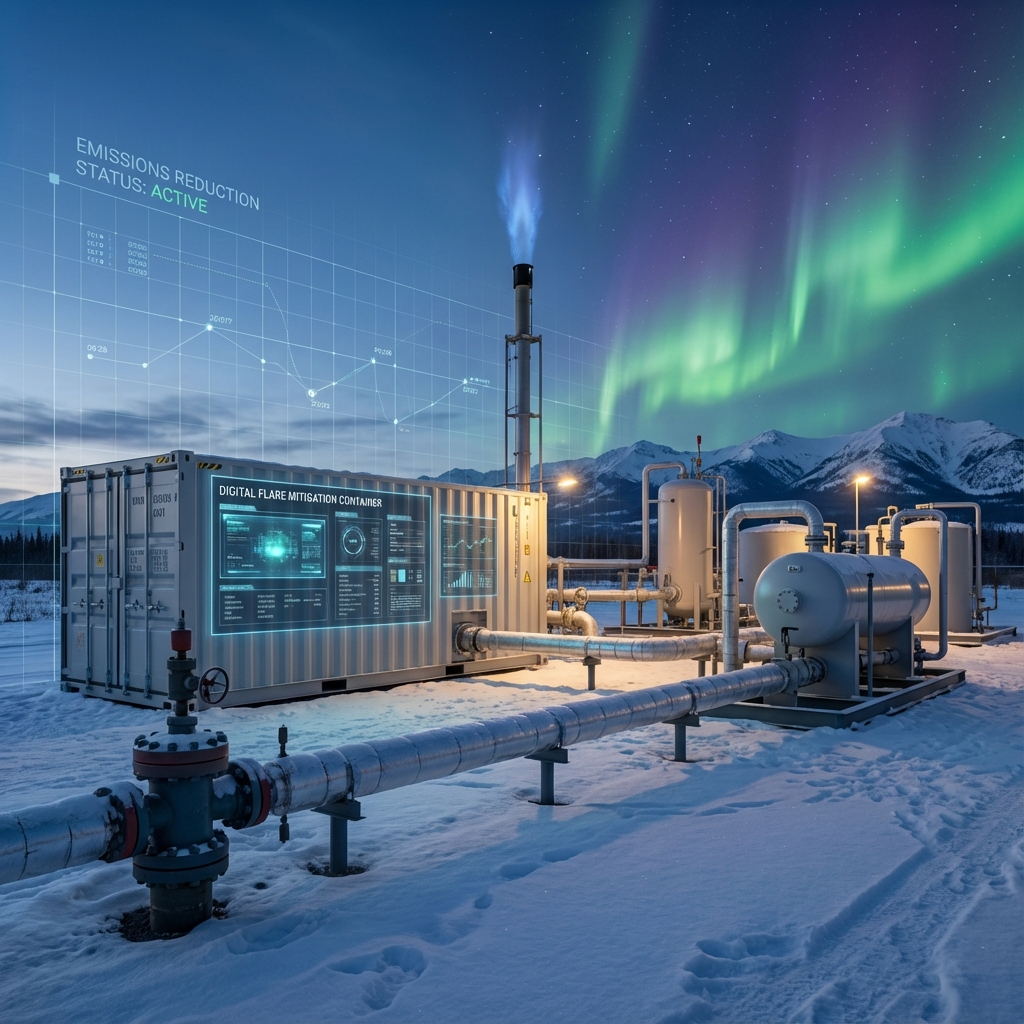 Digital Flare Mitigation at an Alberta Wellsite